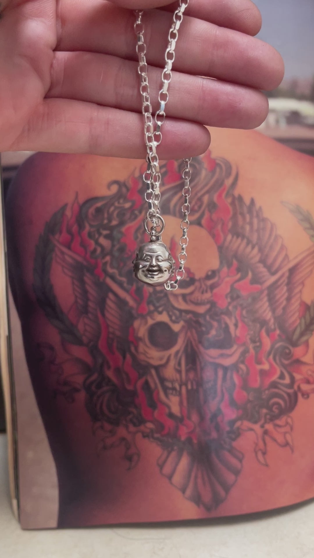 4 Faces of Buddha Pendant