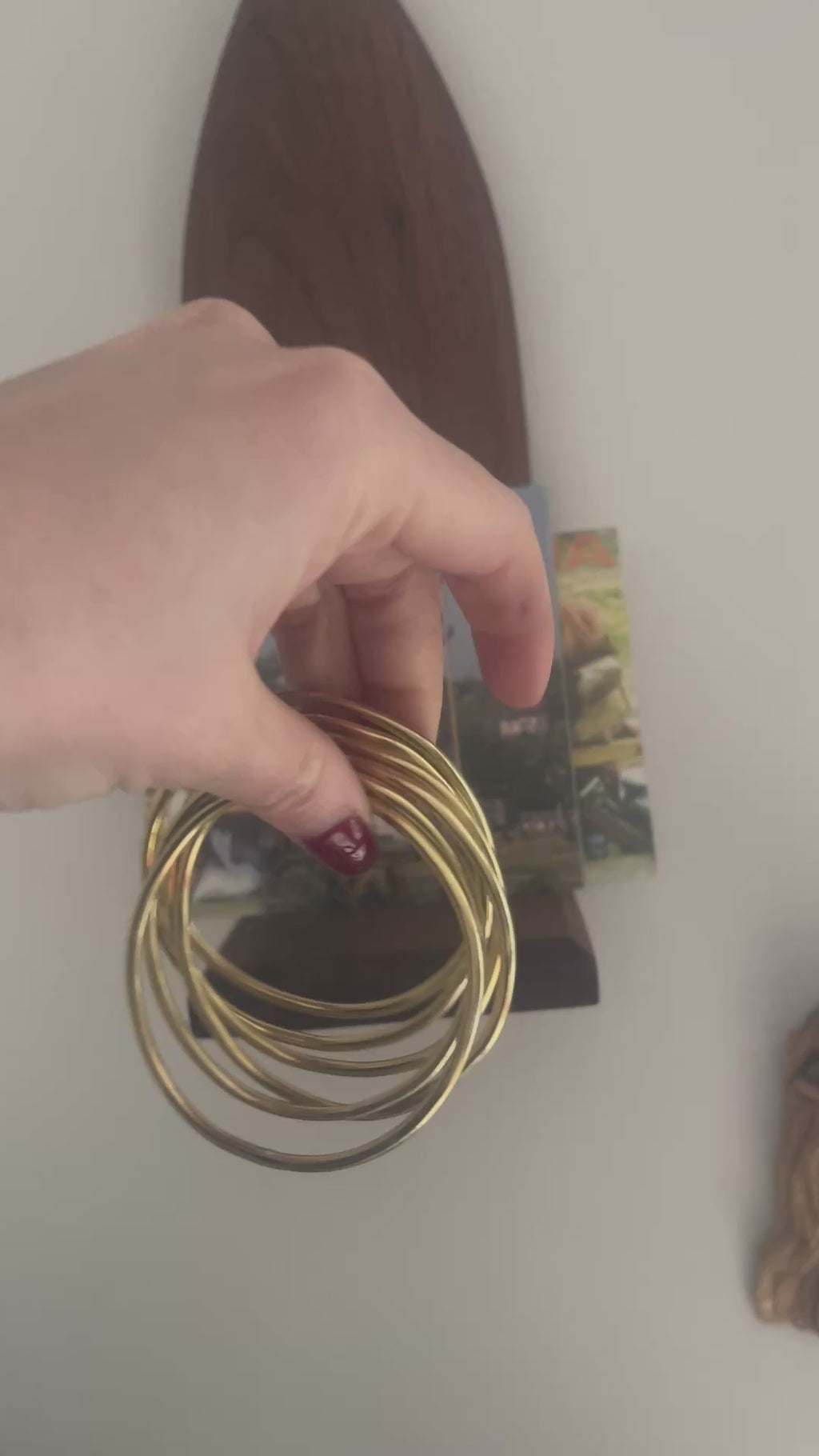 "Children of The Sun" Stacking Bangle (Brass)