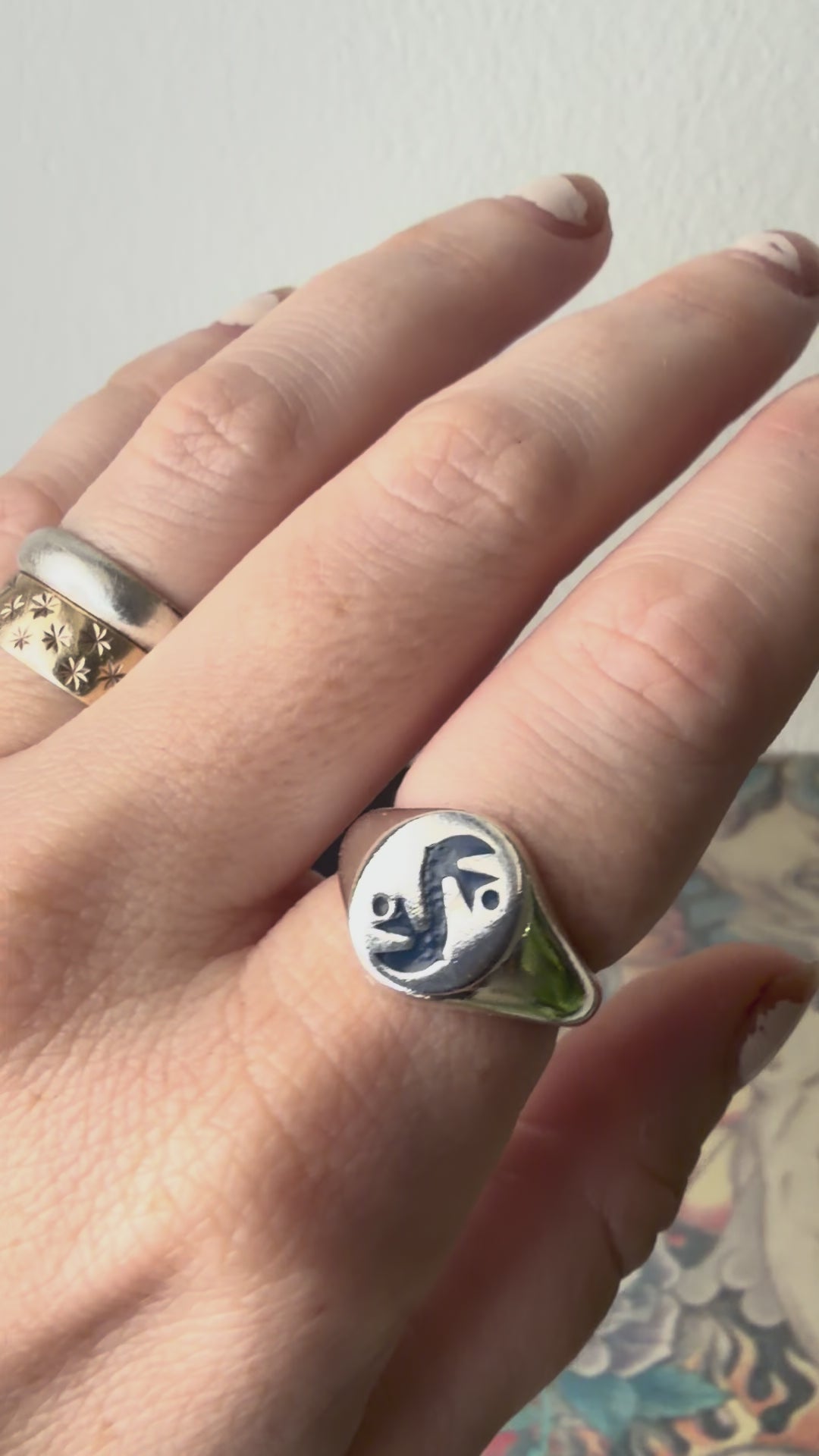 Birds of a Feather Signet Ring