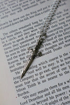Elven Sword Pendant (With Pearl)
