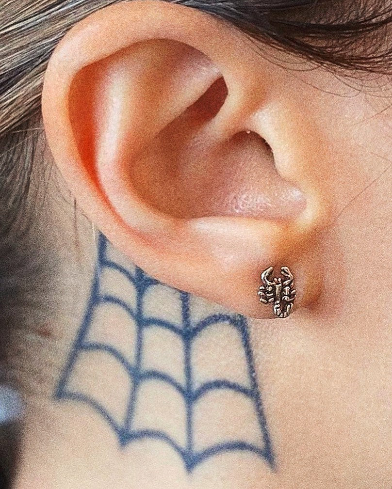 Scorpion Stud Earrings
