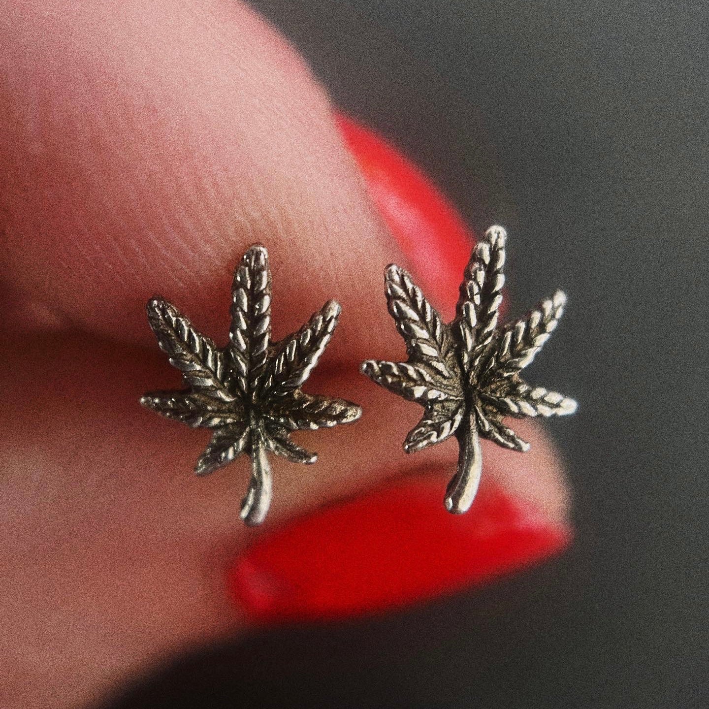 Mary Jane Stud Earrings