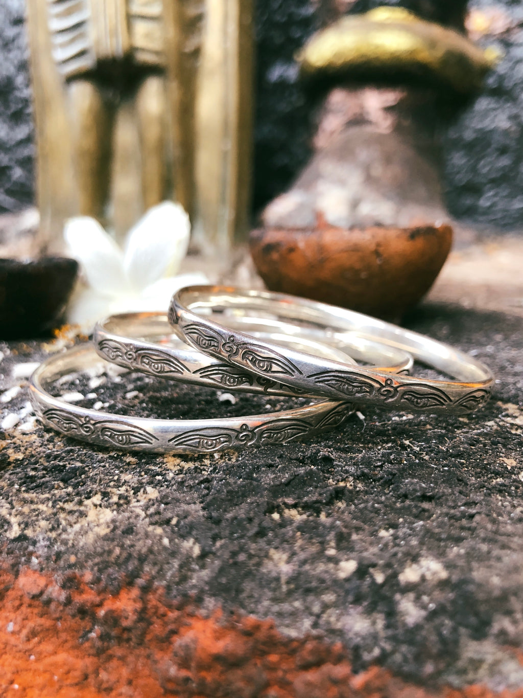 Classic Wisdom Eyes Bangle