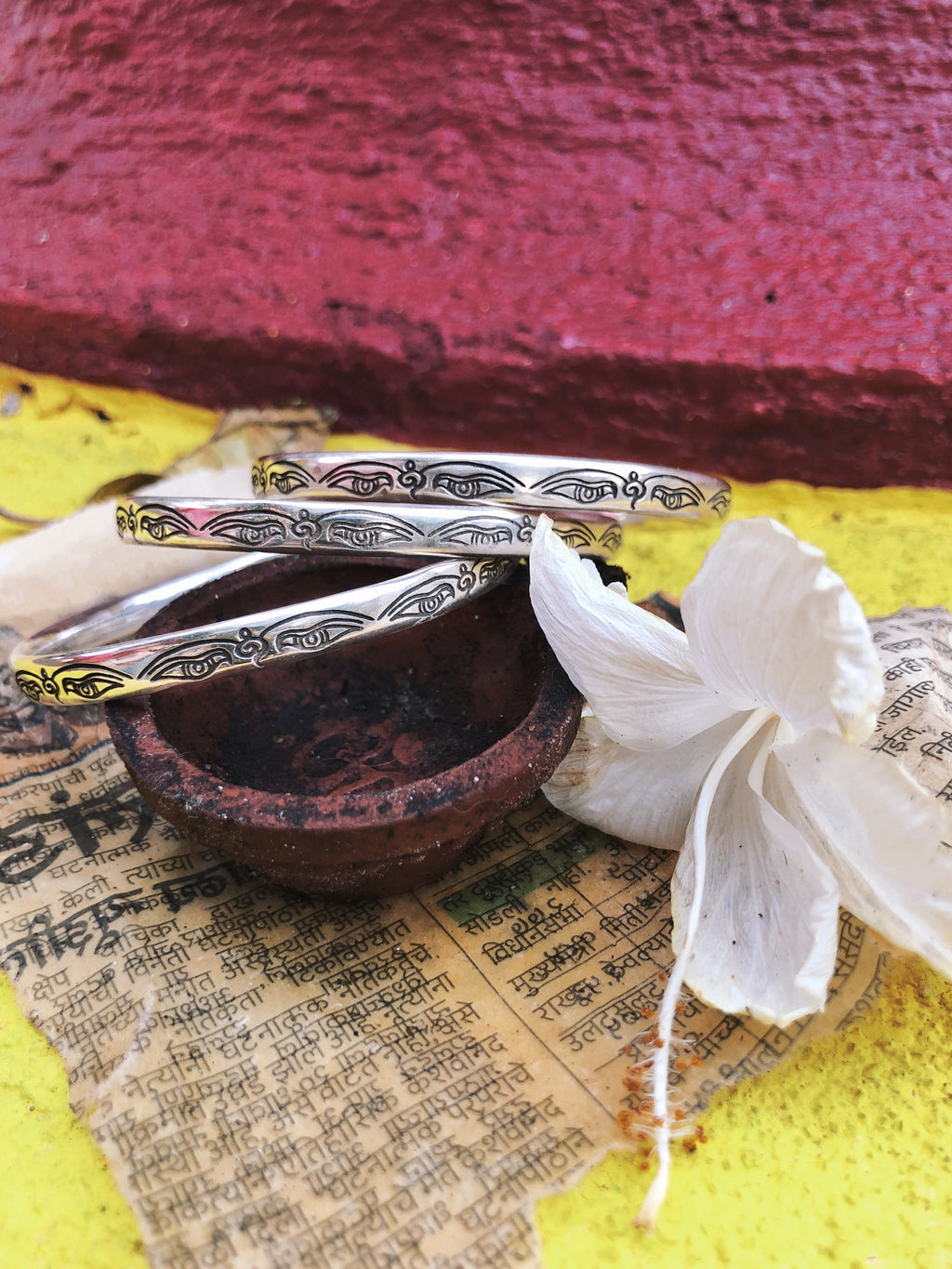 Classic Wisdom Eyes Bangle