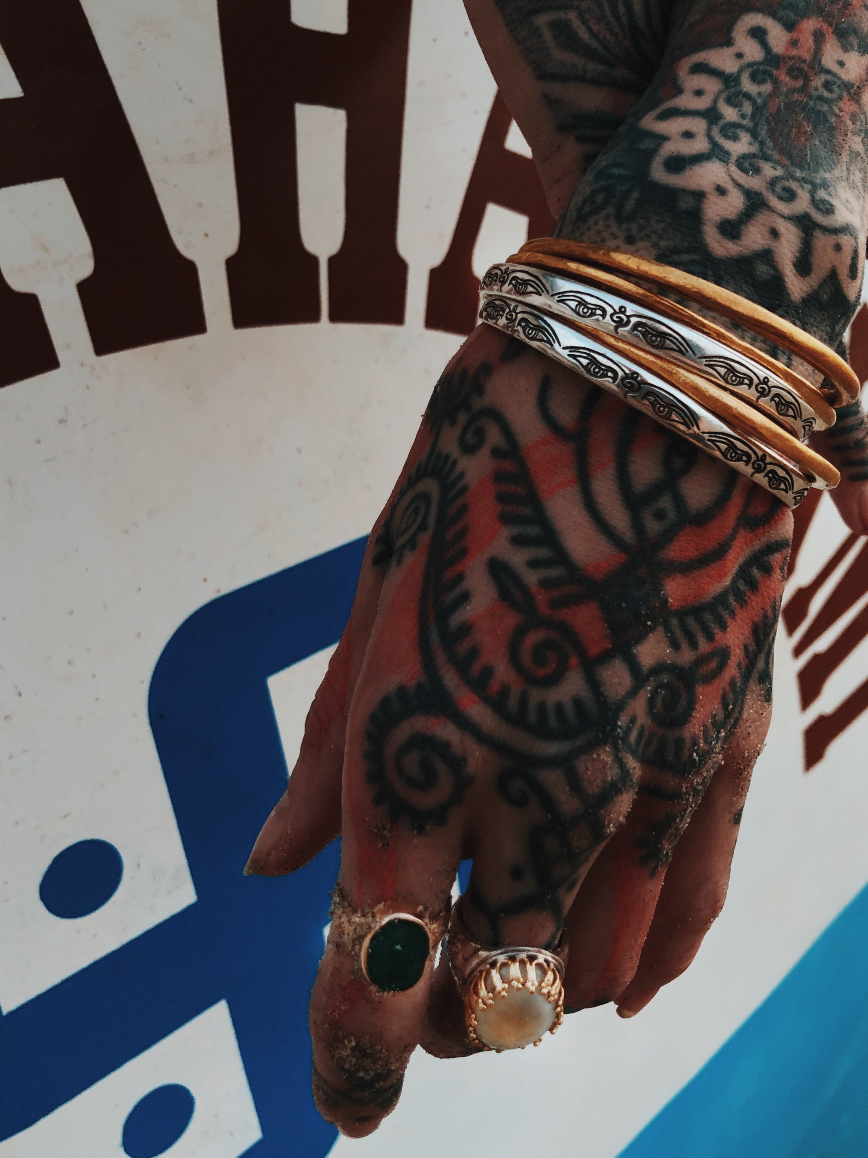 Classic Wisdom Eyes Bangle