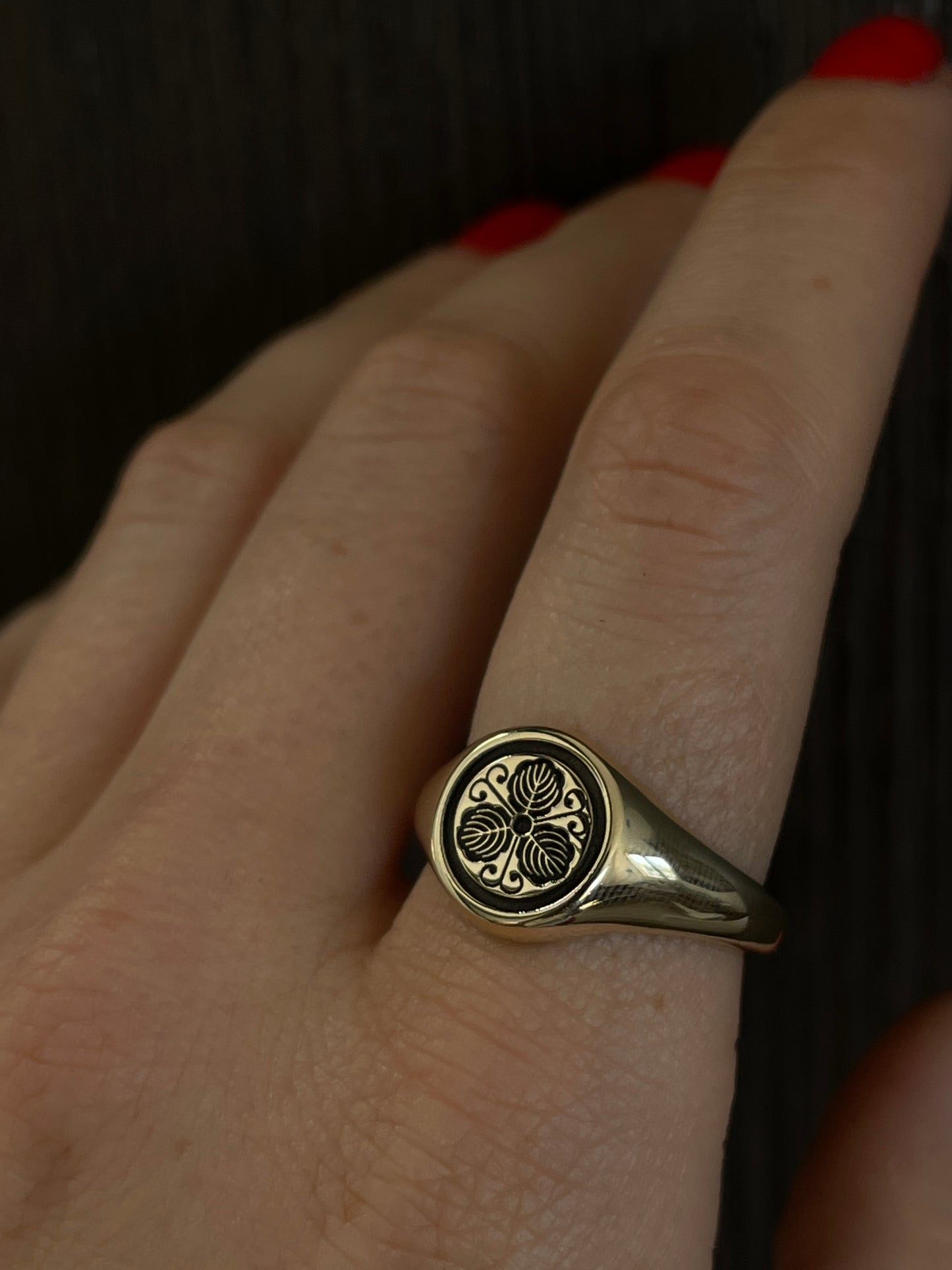 Custom 12mm Signet Ring