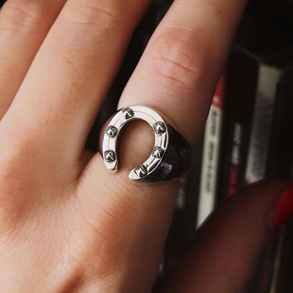 True Romance Horseshoe Ring