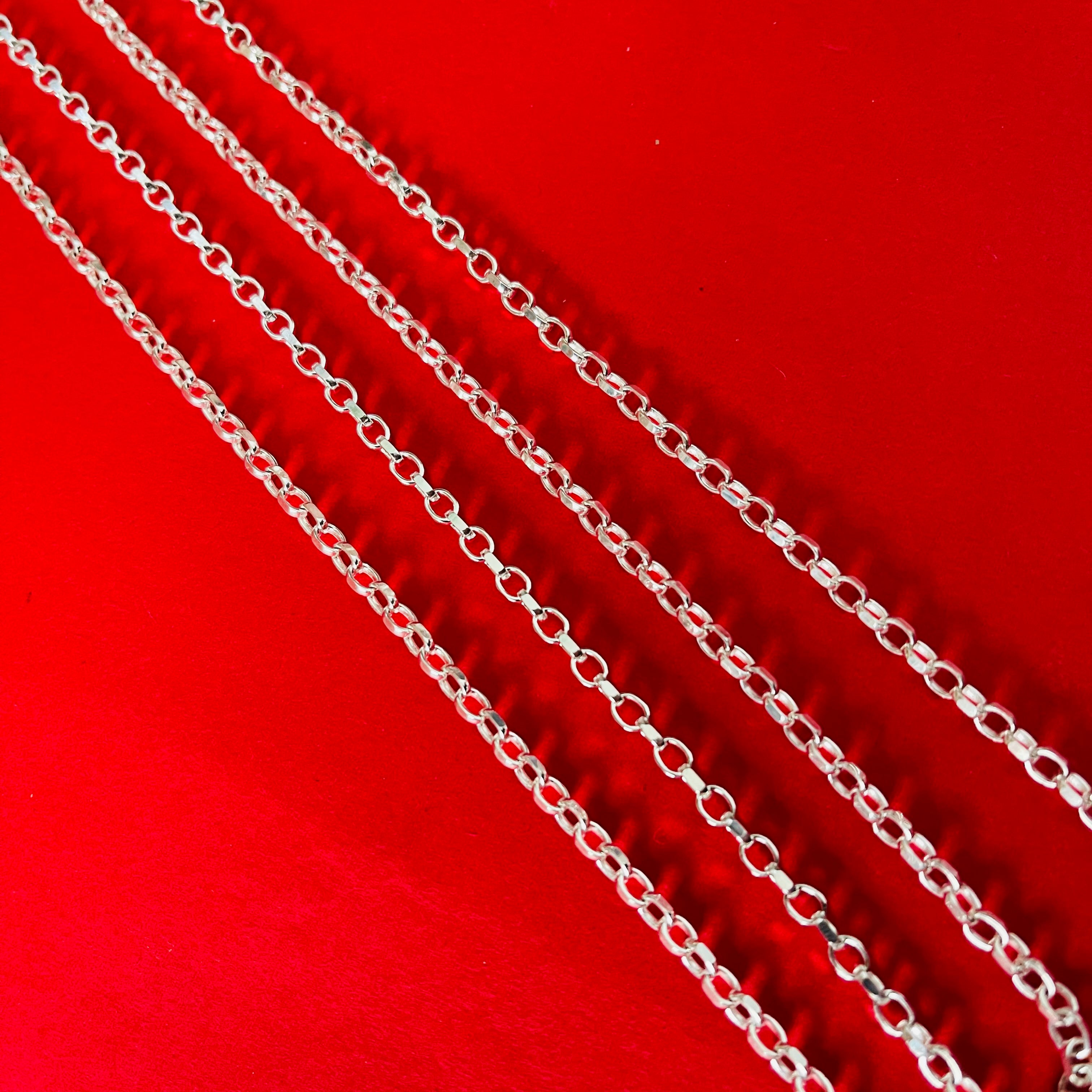 3mm Cut Belcher Chain
